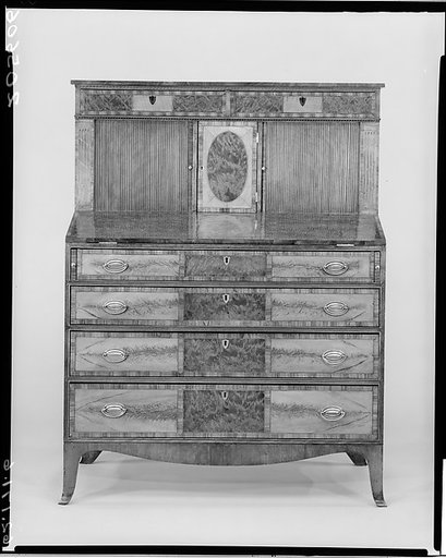 Tambour Desk