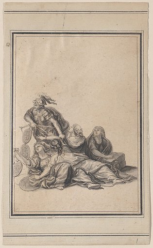 Vignette from the Galerie des Glaces, Versailles