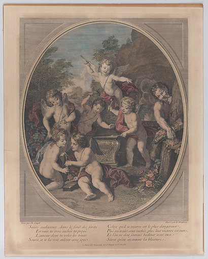 Bold satire in the depths of the forest (Satire audacieux, dans le fond des forets)
