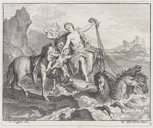 Book 3, Fable 1: Achille and Chiron, from "Fables Nouvelles"
