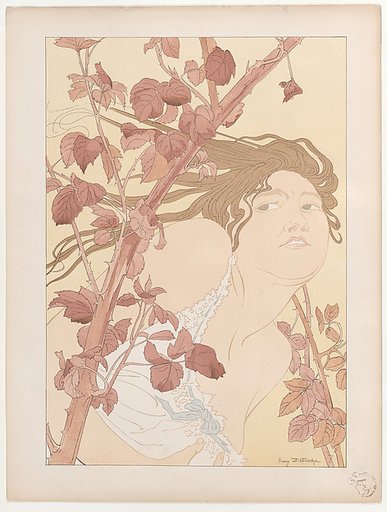 In the Brambles (Dans les Ronces), from "L'Estampe Moderne"