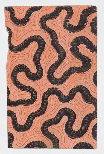Sheet with abstract pattern