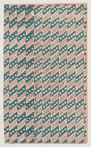 Sheet with overall zigzag pattern
