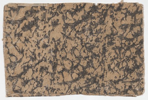 Sheet with overall splotchy pattern