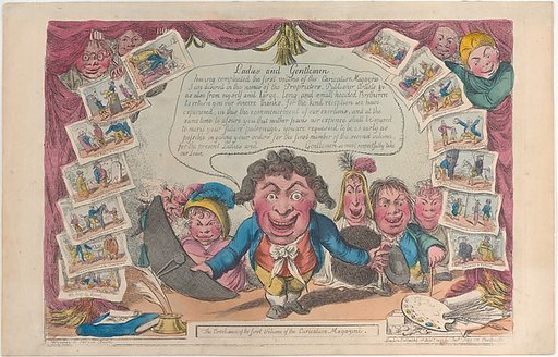 The Conclusion of the first Volume of the Caricature Magazine
