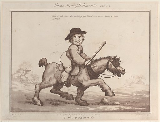 Horse Accomplishments, Sketch 2: A Paviour !!
