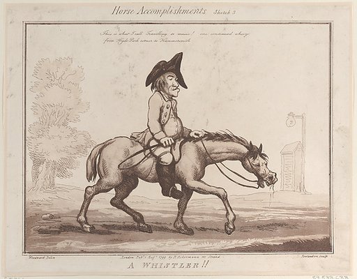 Horse Accomplishments, Sketch 3: A Whistler !!