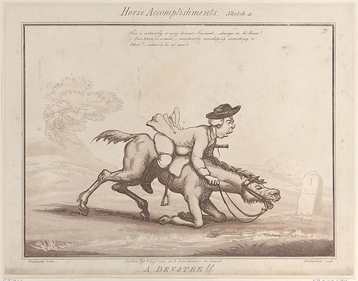 Horse Accomplishments, Sketch 4: A Devotee !!