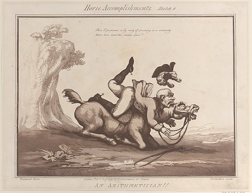 Horse Accomplishments, Sketch 8: An Arithmetician !!