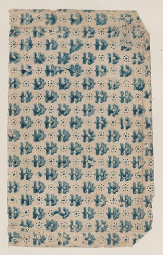 Sheet with overall abstract pattern