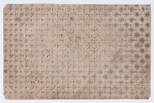 Sheet with overall grid pattern
