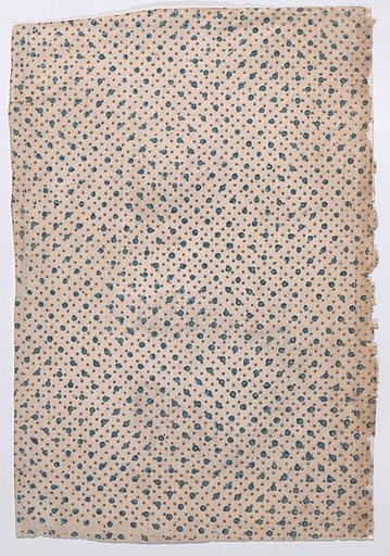 Sheet with overall dot pattern