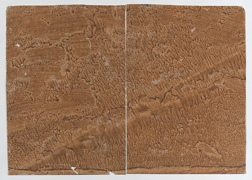 Brown paste paper book cover