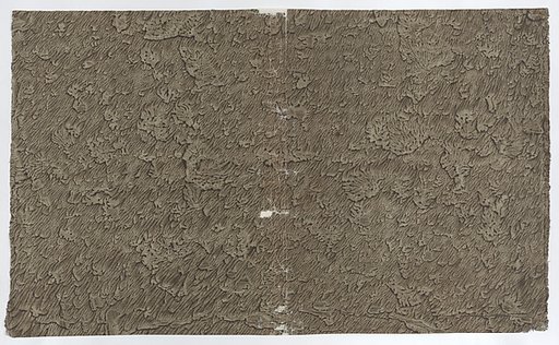 Green paste paper book cover