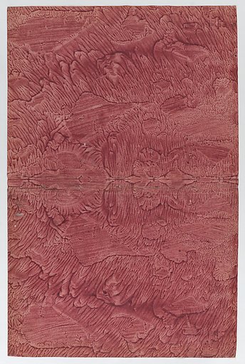 Red paste paper book cover
