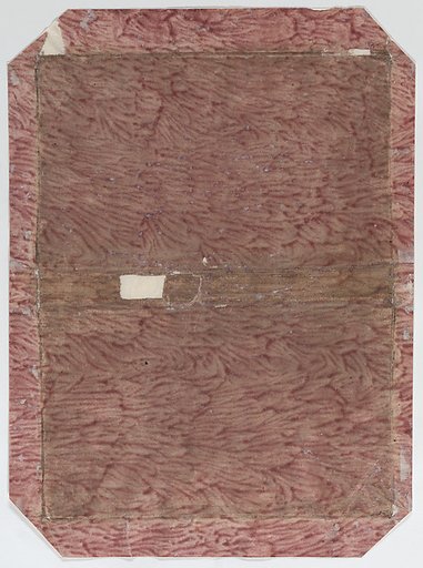 Red paste paper book cover