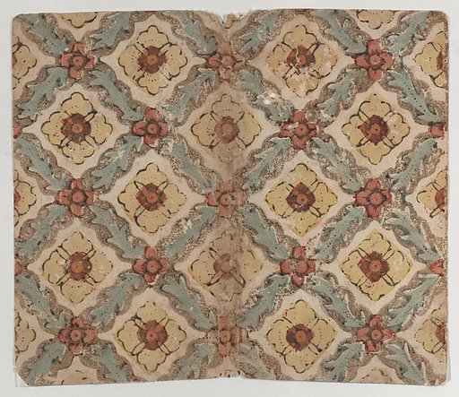 Sheet with crisscross and zigzag pattern