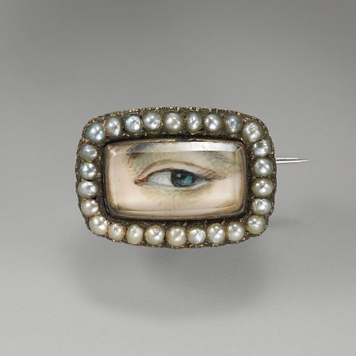 "Eye" brooch