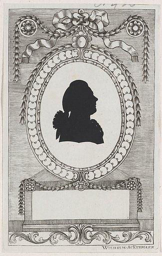 Silhouette of Graf Leopold Kinigl