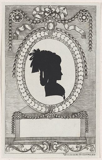Silhouette of Gräfin Lodroni