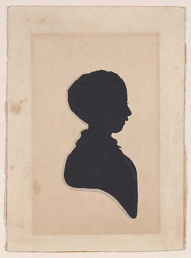 Silhouette of Cecil Brent
