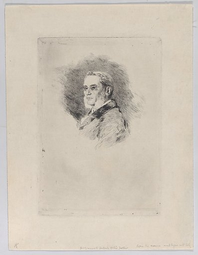 Portrait of Albert Jacquemart