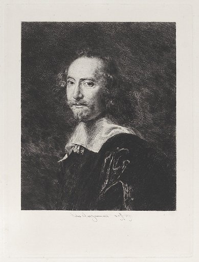 A Dutch Gentleman, after Adriaen de Vries, from "Etchings of Pictures in the Metropolitan Museum New York"