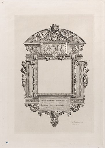 French Mirror of the XVI Century