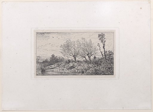 Landscape with Willow Trees