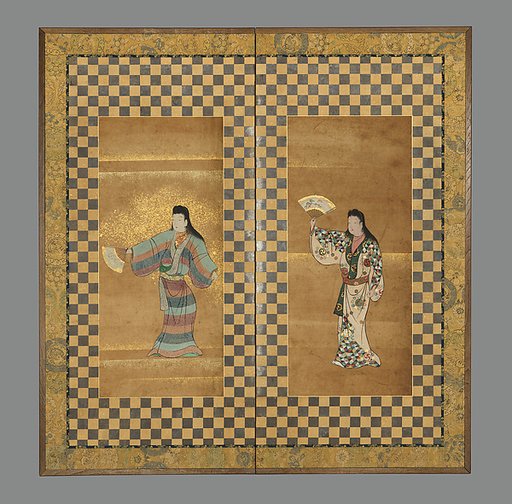 Screen of Two Dancers (Bugi zu byōbu)