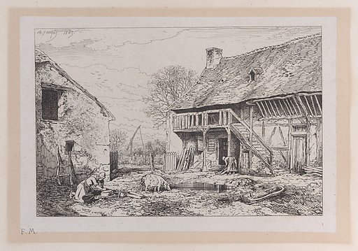 Landscape of a Peasant's Yard