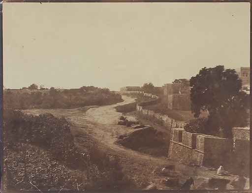 [Walls of Jaffa near the Jerusalem Gate]