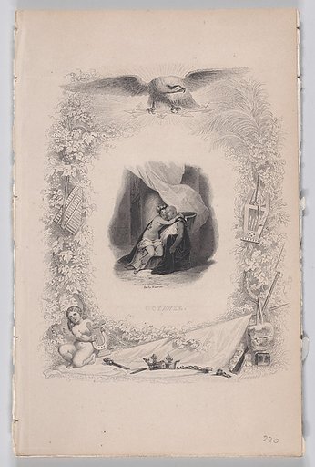 Octavie, from "The Complete Works of Béranger"