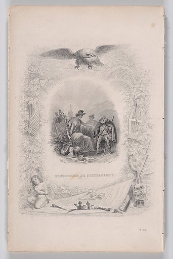 Prediction of Nostradamus, from "The Songs of Béranger"