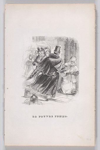 The Poor Woman, from "The Complete Works of Béranger"
