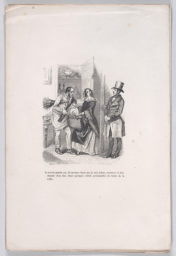 Leftovers, from "Little Miseries of Human Life"