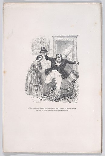...Happy to get away with it so cheaply, from "Little Miseries of Human Life"