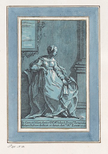 Woman Seated in Room (Melancholy)