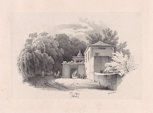 View of the Quinta dos Pizões, Sintra