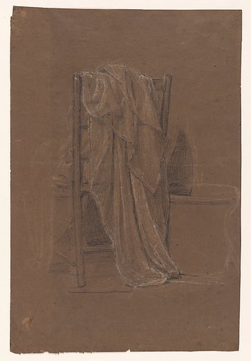 Drapery study for "A Venus"
