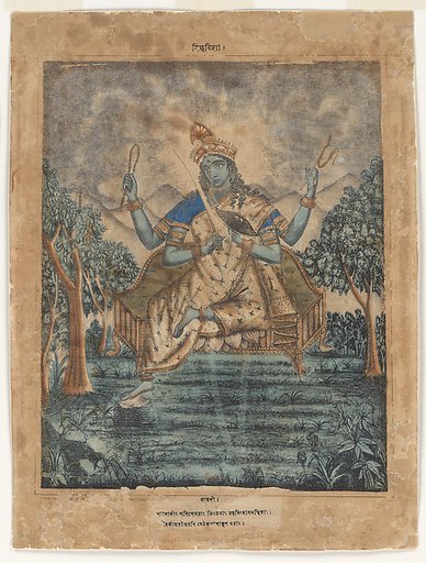 Matangi, an esoteric form of Parvati