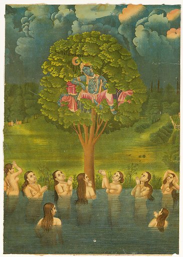 Krishna Steals the Clothes of the Gopis