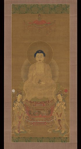 Triad of the Medicine Master Buddha Yakushi (Bhaisajya Buddha)