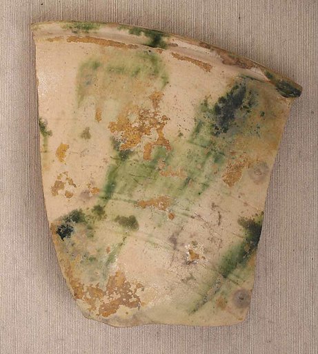 Fragments of Splashed Ceramic