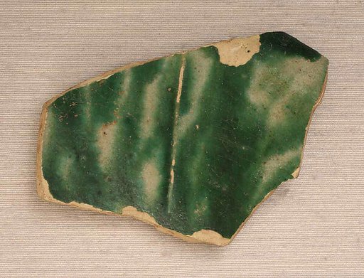 Fragments of Splashed Ceramic