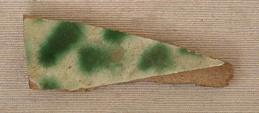 Fragments of Splashed Ceramic