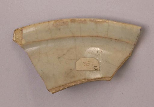 Fragments of Ceramics with Opacified Glaze