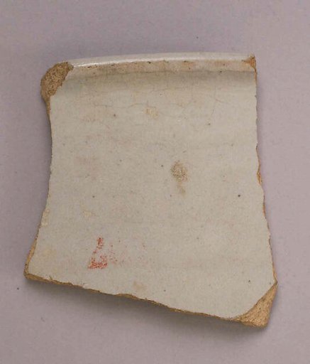 Fragments of Ceramics with Opacified Glaze