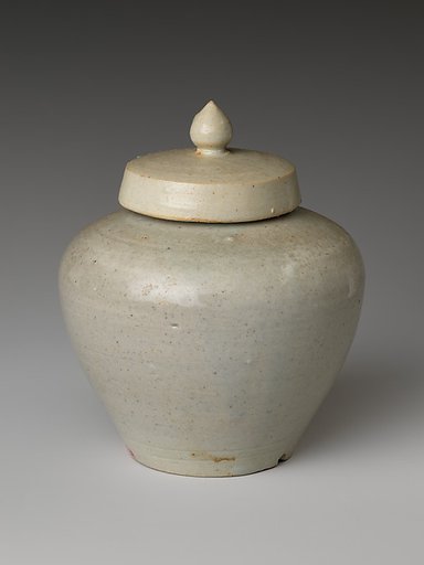 Covered jar