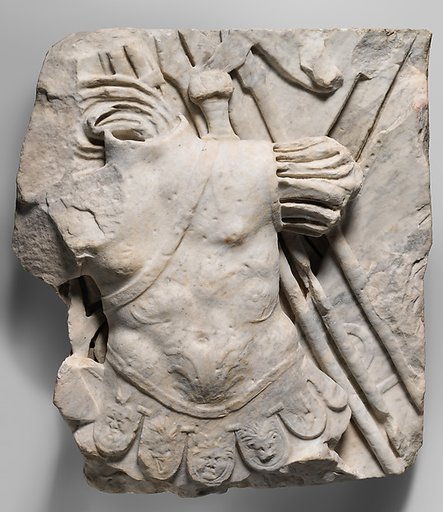 Trophy relief fragment
